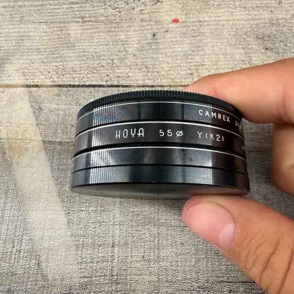 Hoya Lens Filter Camrex 55 Green Red Y(K2) - Picture 12 of 12